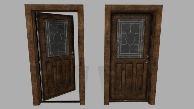 door 3D मॉडल .c4d .max .obj .3ds .fbx .stl .blend