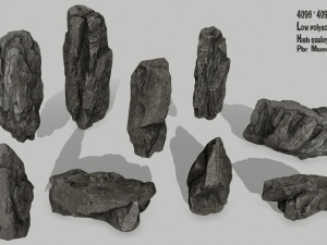 rocks 3D Model