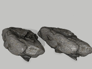 rocks 3D मॉडल