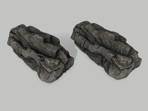 rocks 3D मॉडल