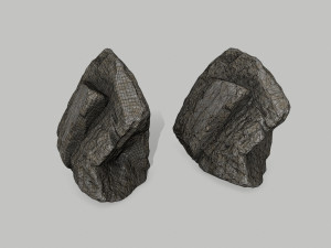 rocks 3D मॉडल