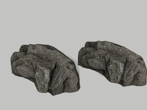 rocks 3D मॉडल