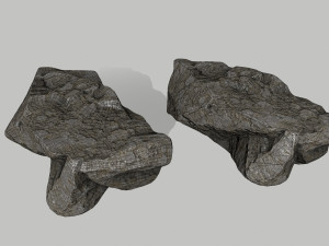 rocks 3D मॉडल