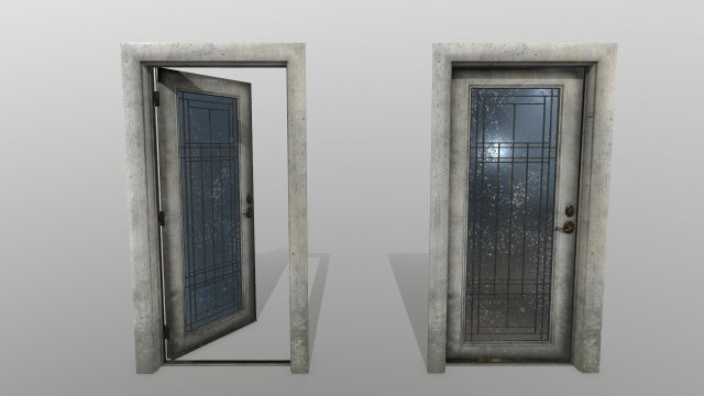 door2 3D Model .c4d .max .obj .3ds .fbx .stl .blend 