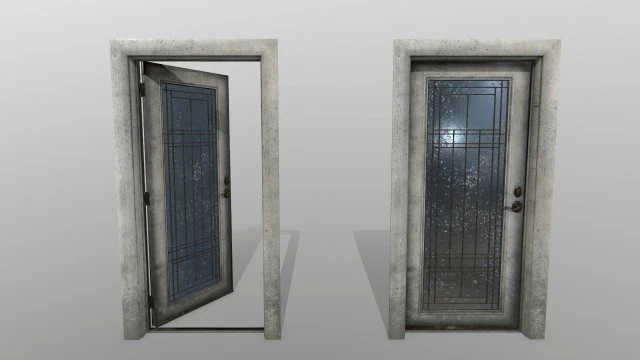 door2 3D Model .c4d .max .obj .3ds .fbx .stl .blend 