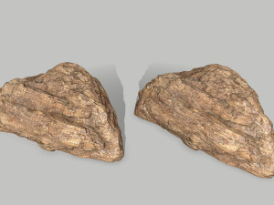 desert rocks 3D मॉडल