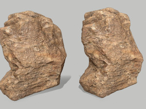 desert rocks 3D मॉडल