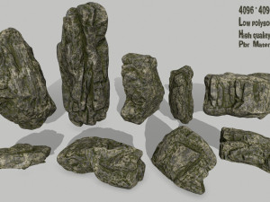 rocks 3D Model