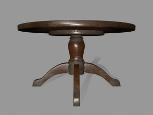 table Modelo 3D