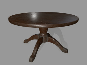 table Modelo 3D