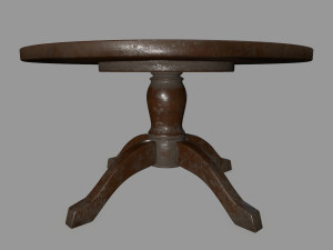 table Modelo 3D