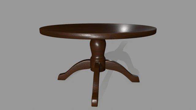 table 3D Model .c4d .max .obj .3ds .fbx .stl .blend 