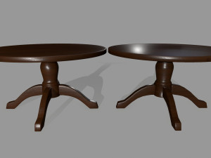 table 3D 模型