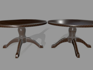 table 3D 模型