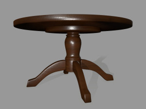 table 3D 模型