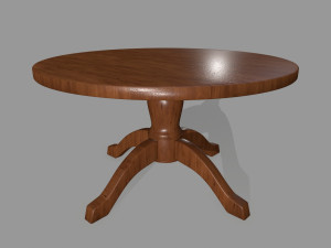 table Modelo 3D
