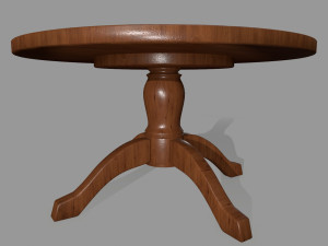 table Modelo 3D
