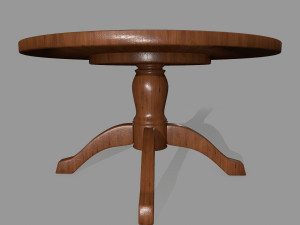 table Modelo 3D