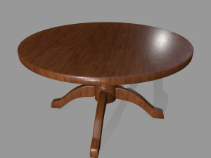 table Modelo 3D