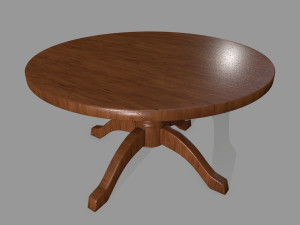 table Modelo 3D
