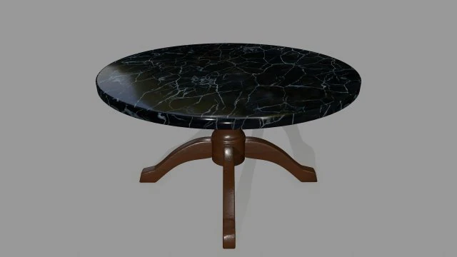 table 3D Model .c4d .max .obj .3ds .fbx .stl .blend 