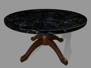 table Model 3D