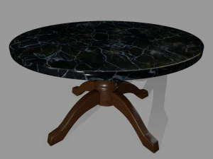 table 3D Model