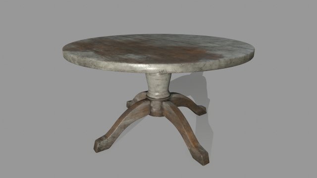 table Model 3D .c4d .max .obj .3ds .fbx .stl .blend