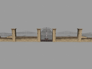 wall set 3D Model