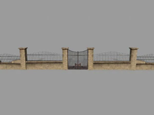 wall set 3D Model