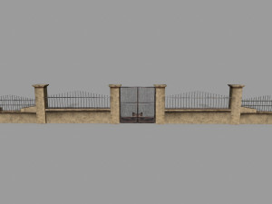wall set 3D Model