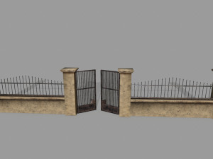 wall set 3D Model