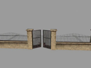 wall set 3D Model