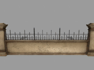 wall set 3D Model