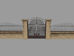 wall set 3D Model