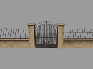 wall set 3D Model