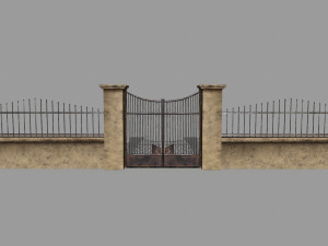 wall set 3D Model
