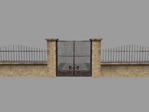 wall set 3D Model