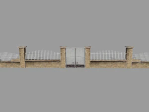 wall set 3D Model