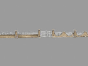 wall set 3D Model