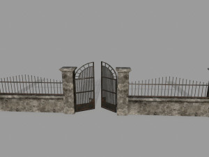 wall set 3D Model