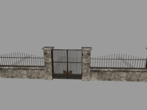 wall set 3D Model