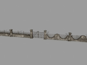 wall set 3D Model