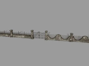 壁セット 3Dモデル