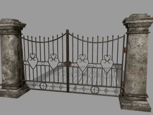 壁セット 3Dモデル