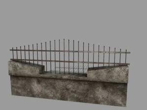 壁セット 3Dモデル