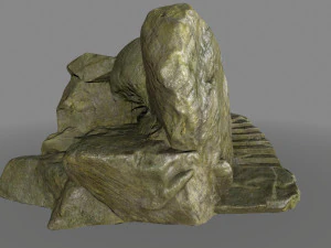 jaskinia czaszki Model 3D