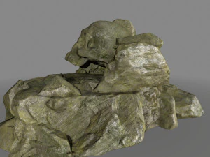 jaskinia czaszki Model 3D