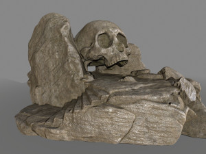 skullcave 3D मॉडल