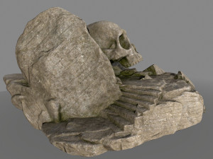 skullcave 3D 모델